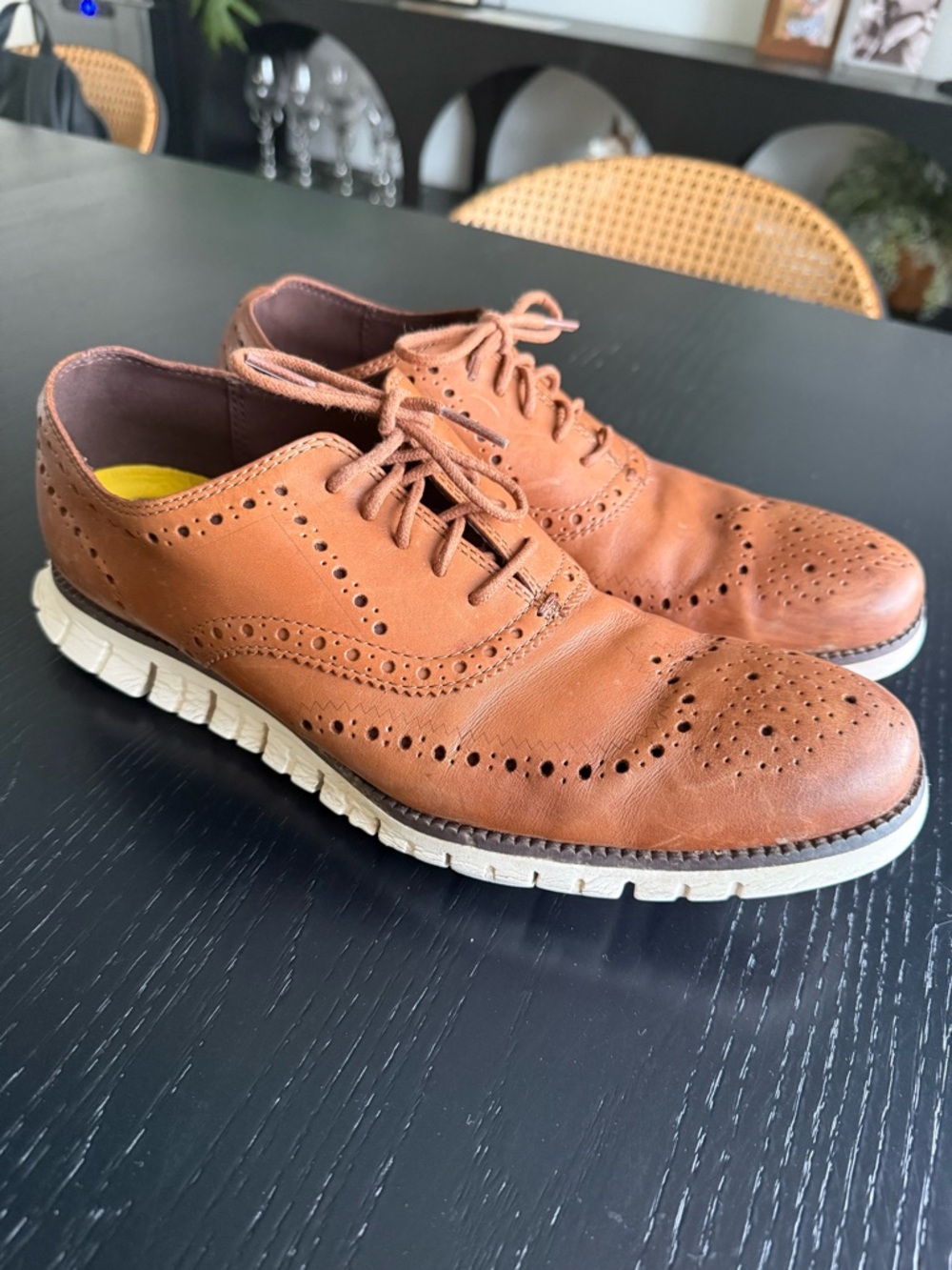 Cole Haan Brown with White Sole